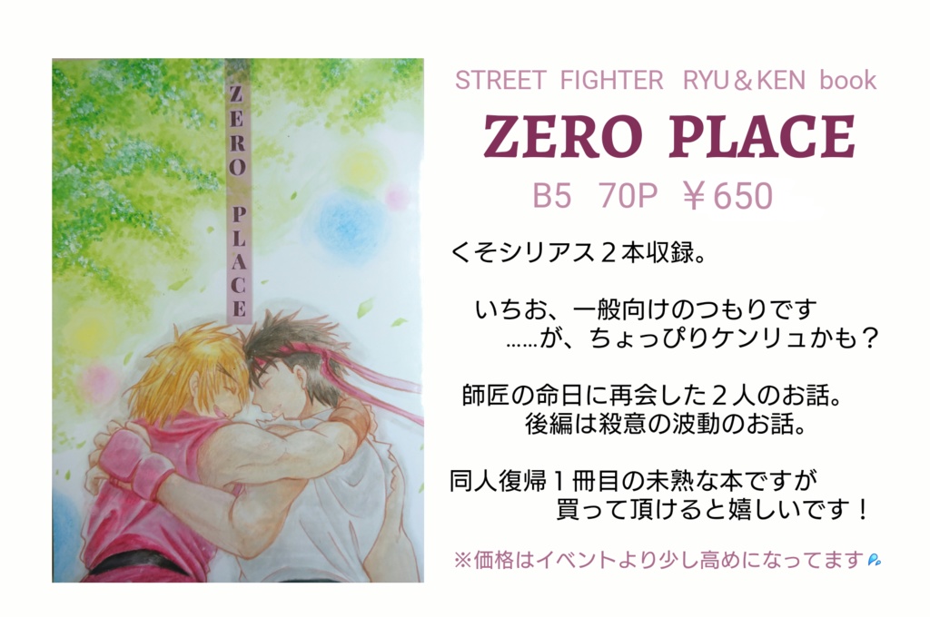 【残少】ZERO PLACE (一般向けリュウケン友情本)