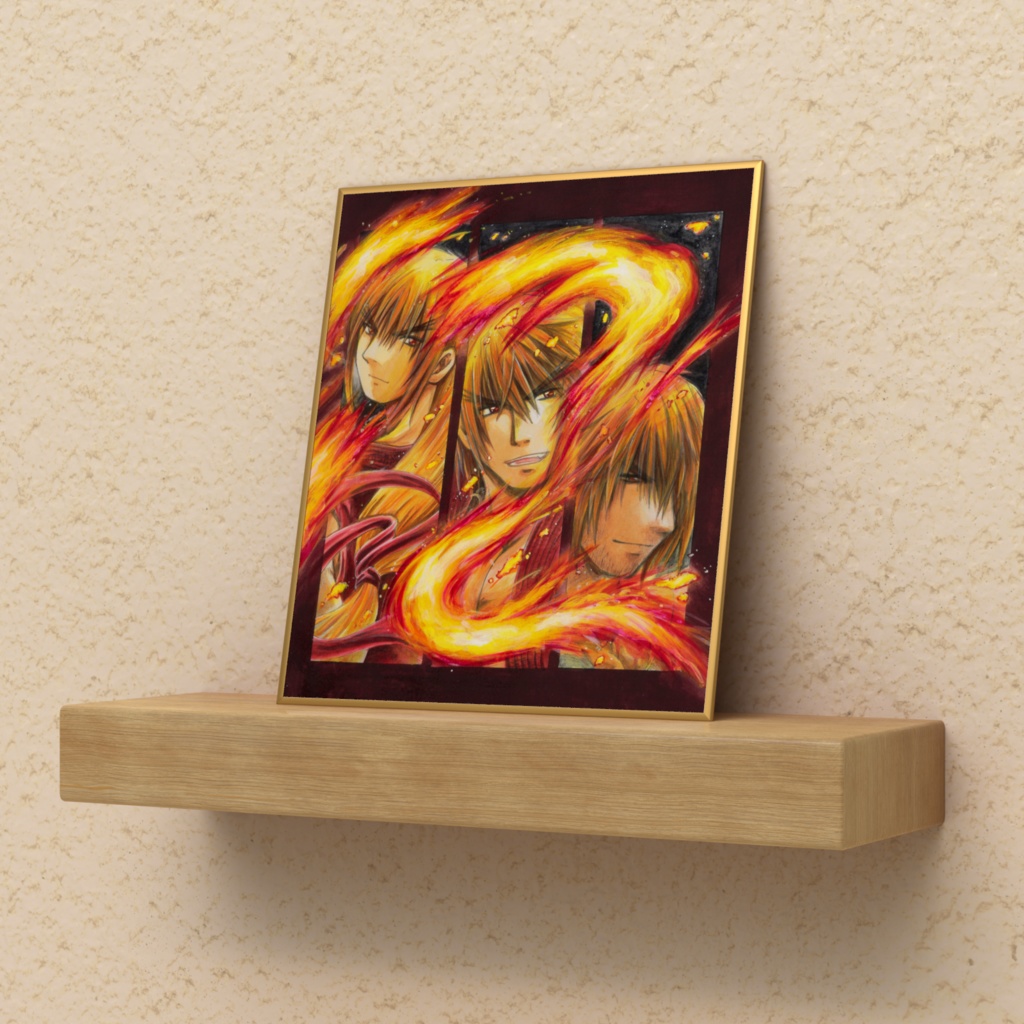 ミニ色紙(複製)ZERO〜6ケン