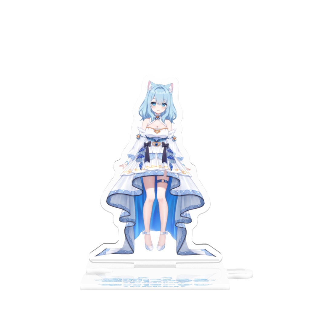 【2Dデビュー記念】フィッシュテールドレス_アクスタ