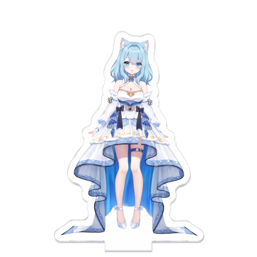 【2Dデビュー記念】フィッシュテールドレス_アクスタ