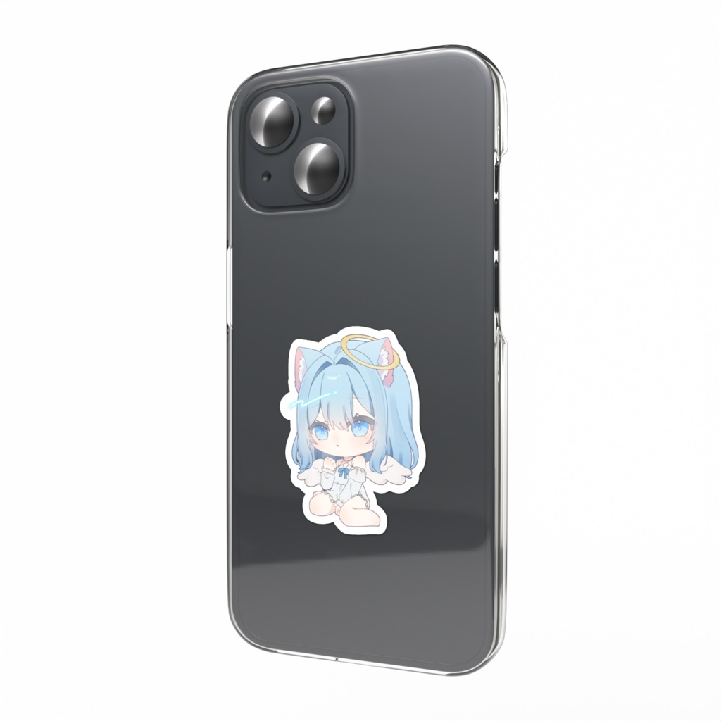 【2Dデビュー記念】天使にゃるるステッカー