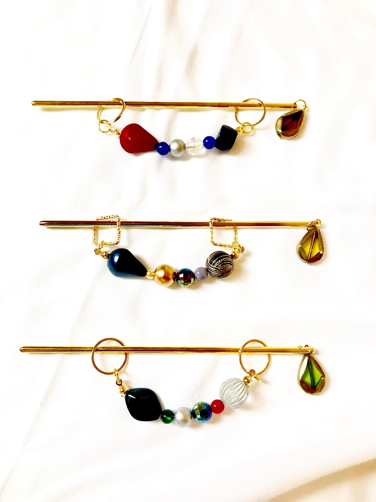 緋色組&コナン イメージカラー マジェステ 簪