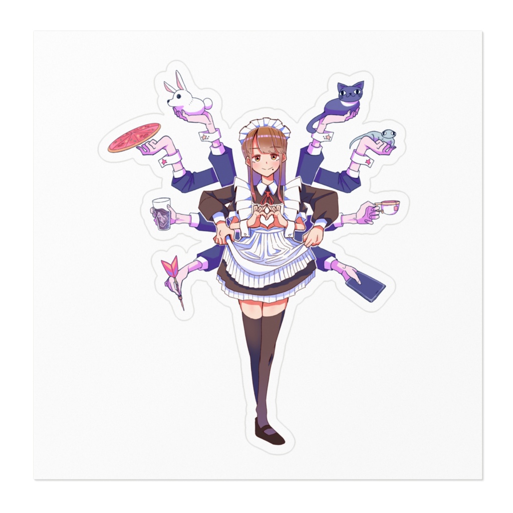 黒田みこステッカー