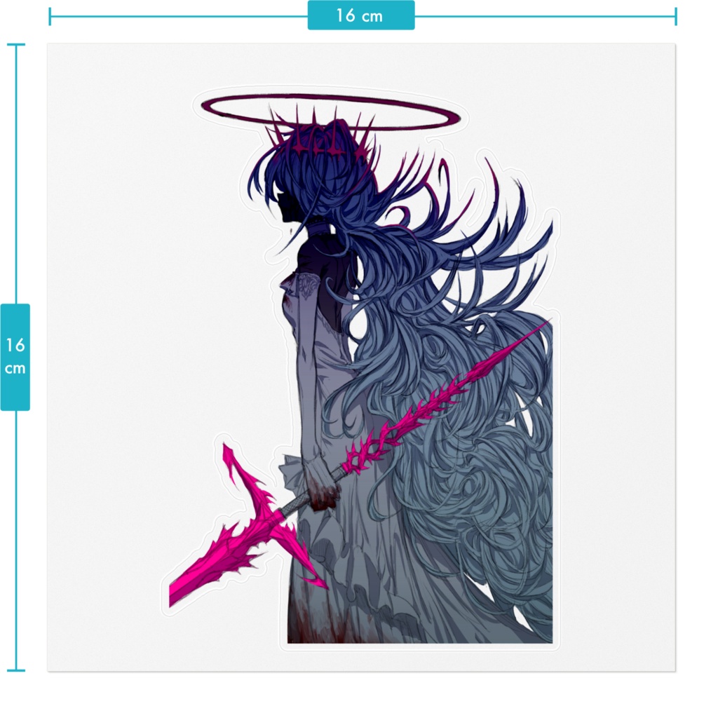 荊棘ステッカー