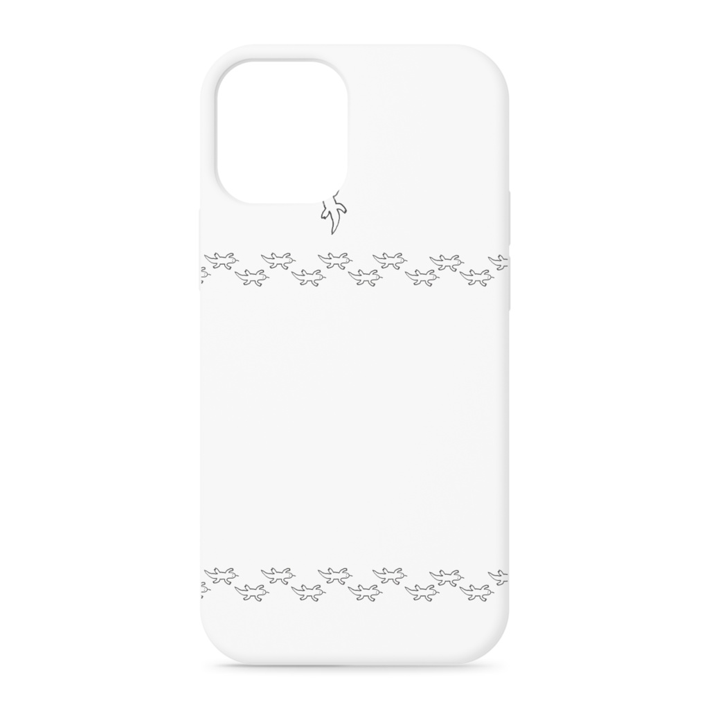 コドモトカゲお引越しiPhoneケース - iPhone12 mini -