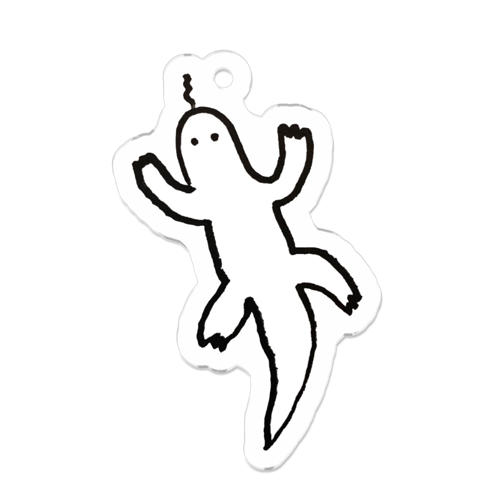 コドモトカゲアクリルキーホルダー