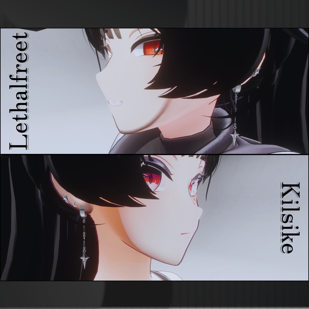 【複数アバター対応】STAR earring