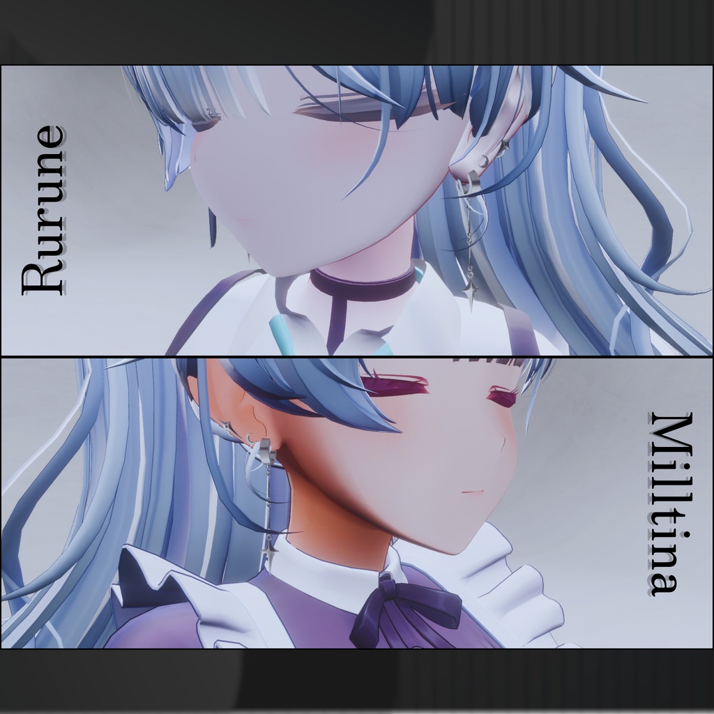 【複数アバター対応】STAR earring