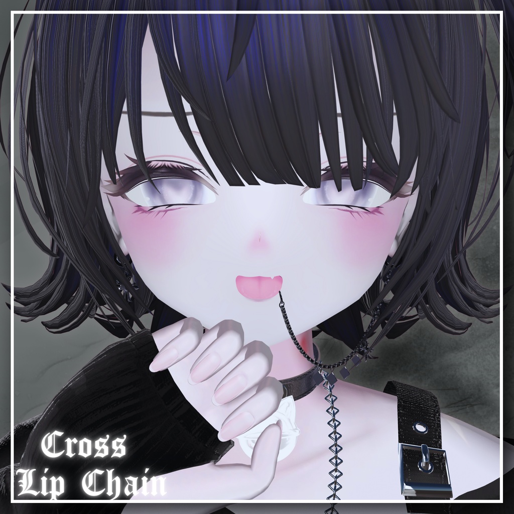 【ルルネ専用】Cross Lip Chain