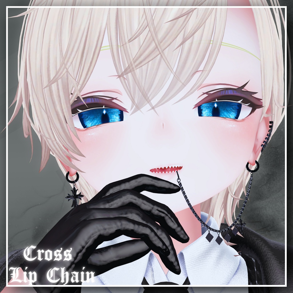 【ルルネ専用】Cross Lip Chain
