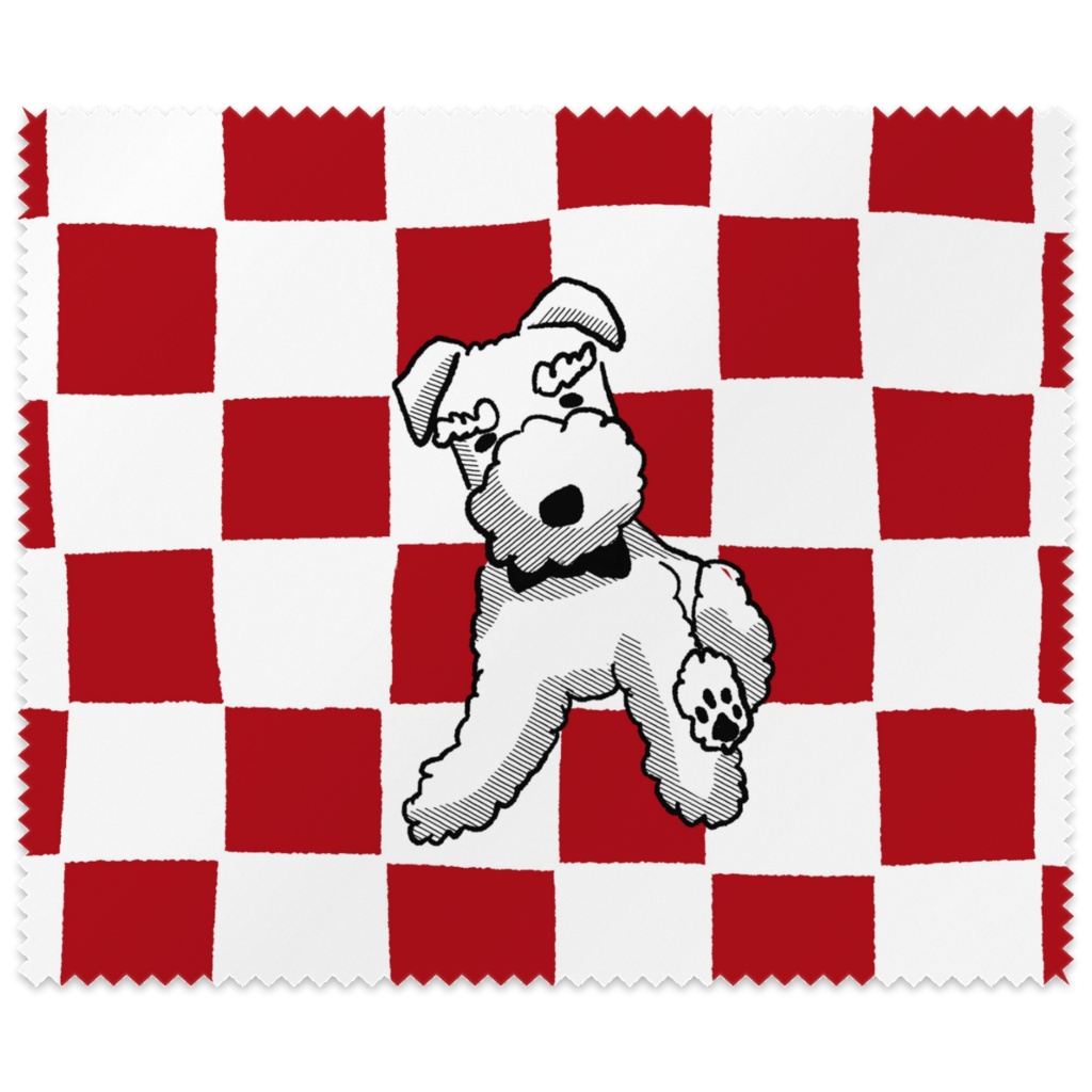 ボウタイテリア メガネふき