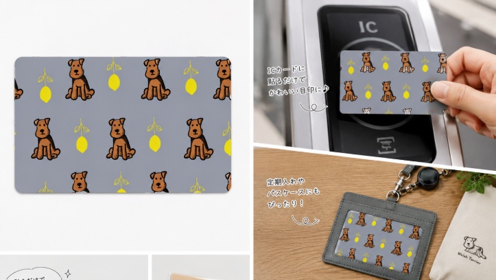 レモンウェルッシュICカードステッカー
