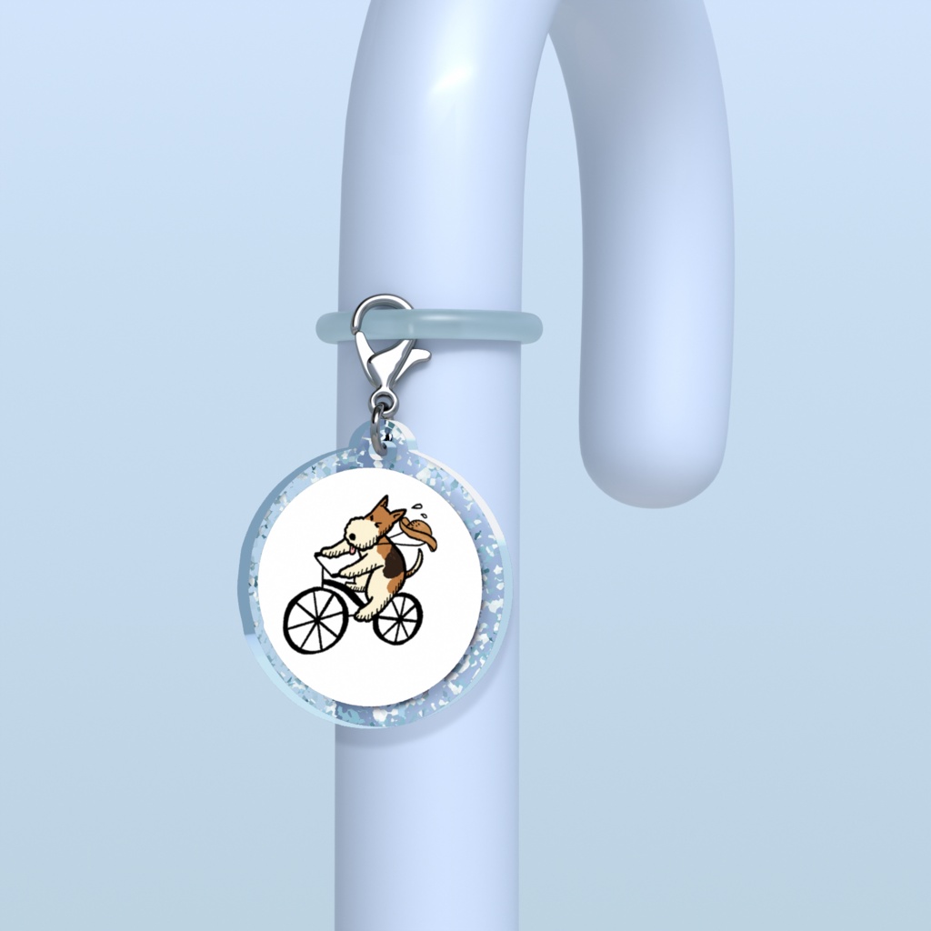 自転車ワイヤー めじるしチャーム
