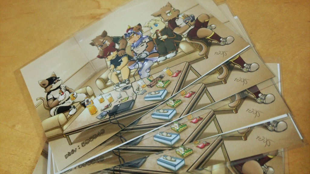 【数量限定】春巻ポストカードセット【色紙付き】