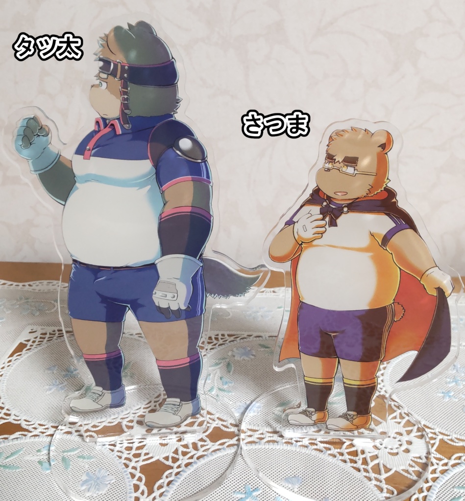 タツ太＆さつまアクリルフィギュア