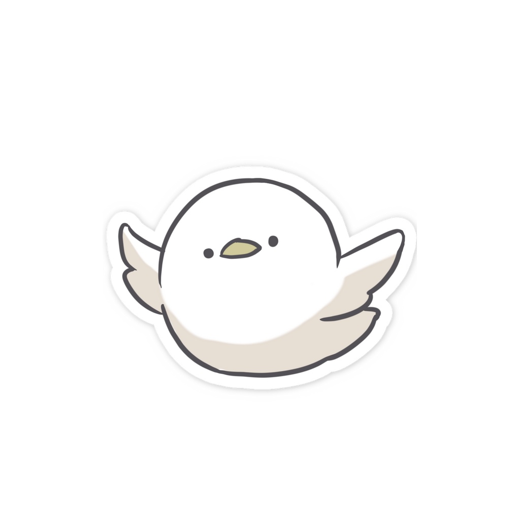 あひるステッカー