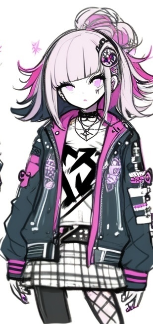 【無料版あり】AIイラストを立体化したサイバーパンク少女「レプリカ」