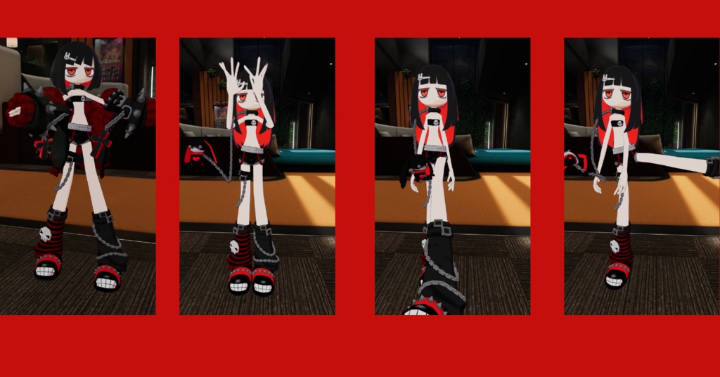 【New】ジト目アバター【Leia(レイア)】VRChat