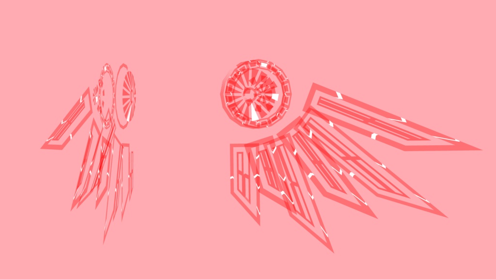 やみかわ?さいばー?堕天使アクセサリーセット