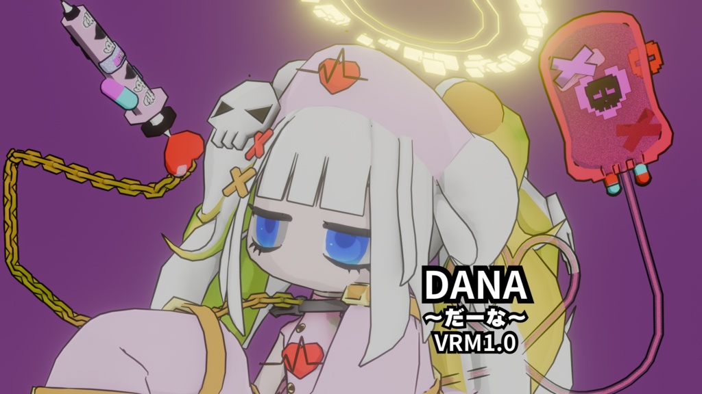 VRMアバター【だーな】