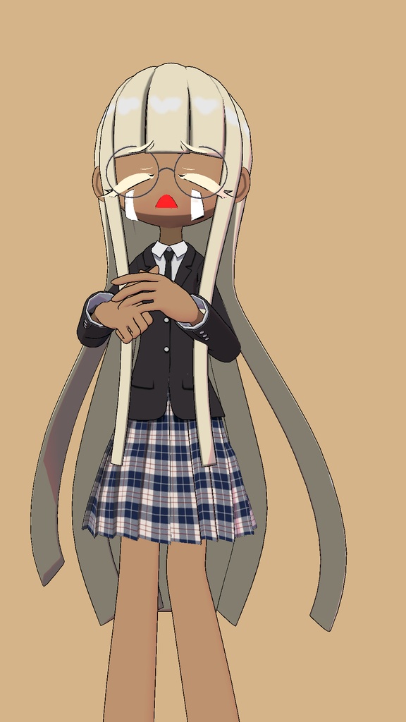 【オリジナル3Dモデル】NONA ノナ vrc vrm