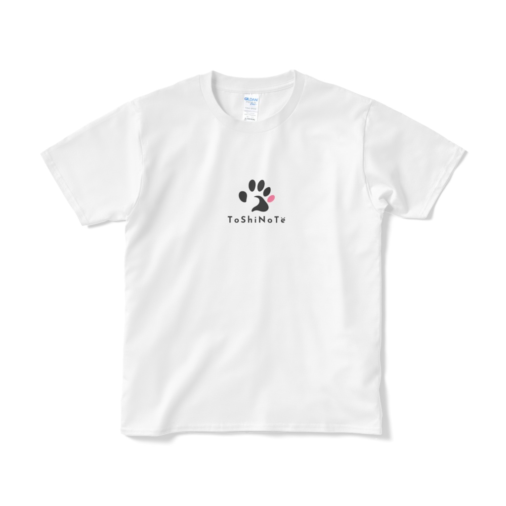 心にトシノテ (短納期)ホワイト Tシャツ