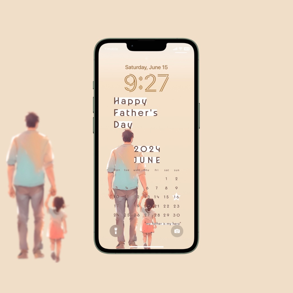 【Free】Happy Father's Day 2024 Wallpaper Set(iPhone/Postcard/Poster)