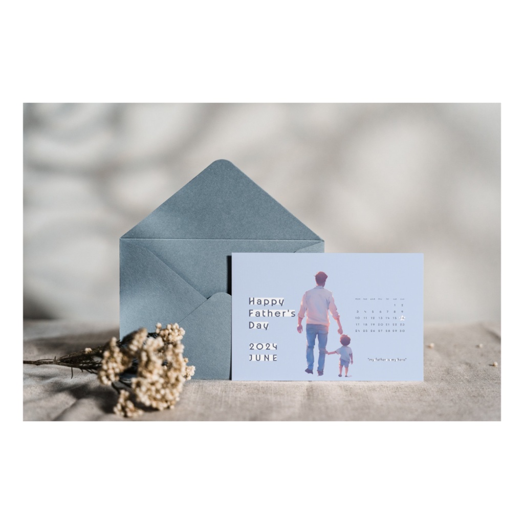 【Free】Happy Father's Day 2024 Wallpaper Set(iPhone/Postcard/Poster)