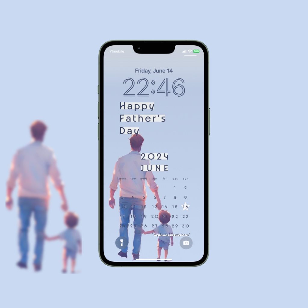 【Free】Happy Father's Day 2024 Wallpaper Set(iPhone/Postcard/Poster)