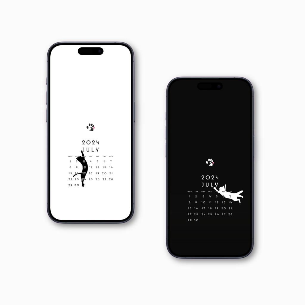 "Day & Night" - Minimal Wallpapers to Tidy Up Your Digital Space