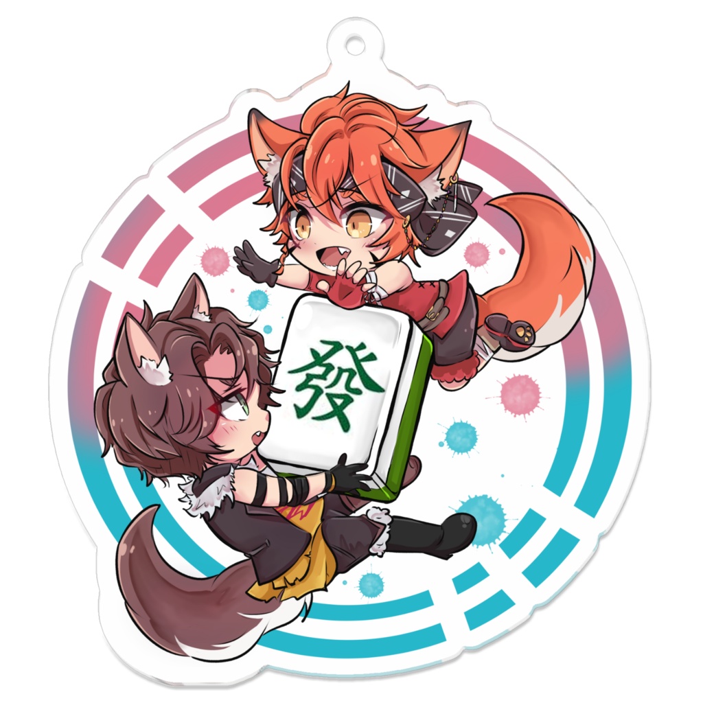 雀魂アクキーver.發
