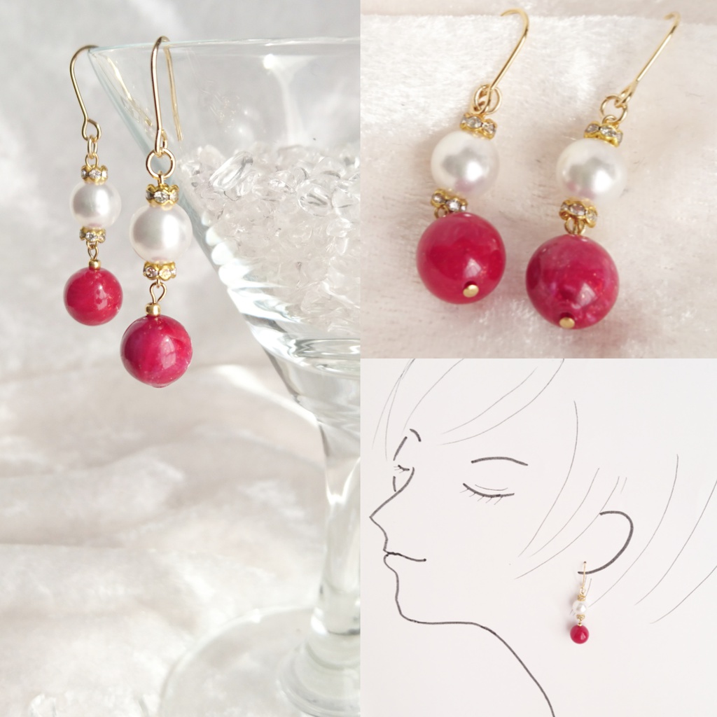 【ヘタリア】日本イメージ ピアス・イヤリング