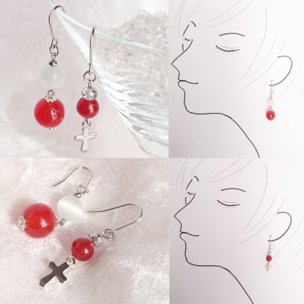 【ヘタリア】北欧国旗モチーフピアス・イヤリング