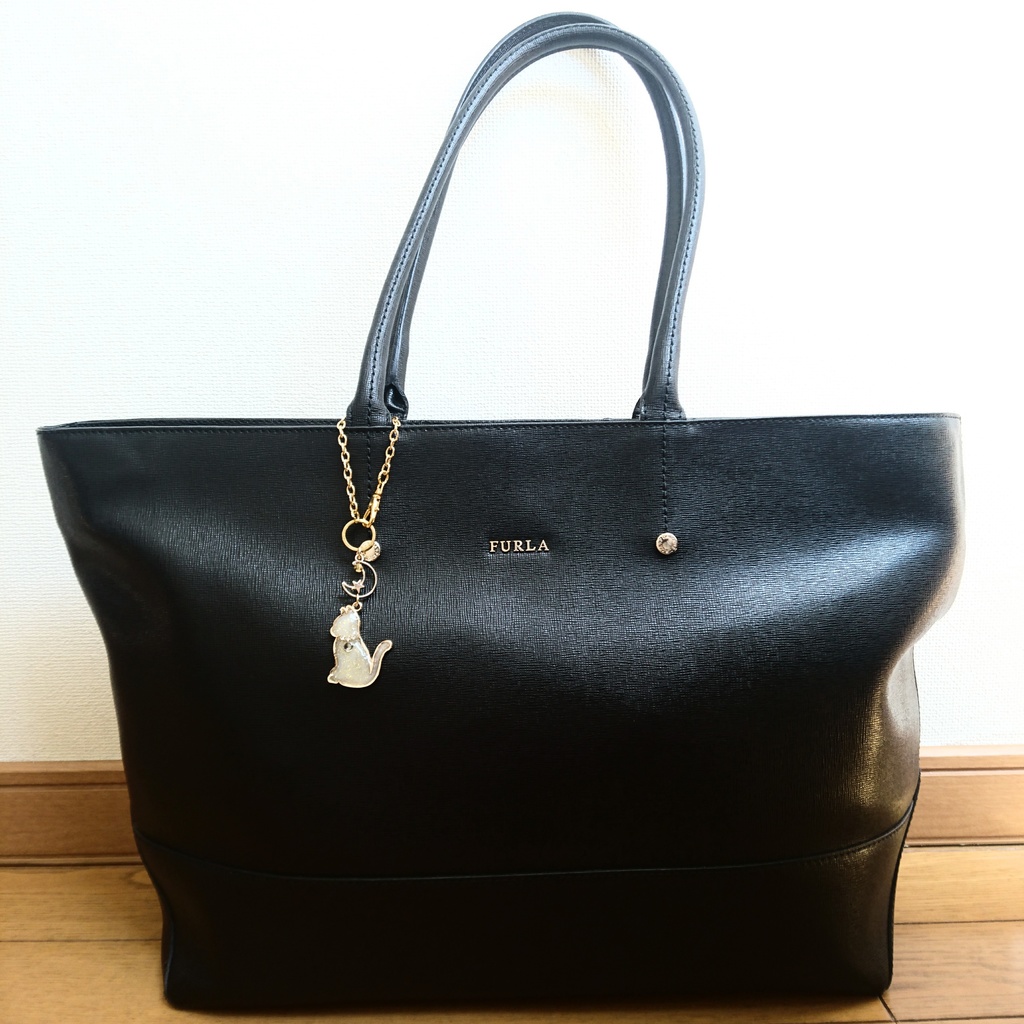 【伊達組カラー】おすわり猫のバックチャーム