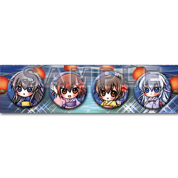 艦バッチ38mm「第六駆逐隊　夏祭りセット」
