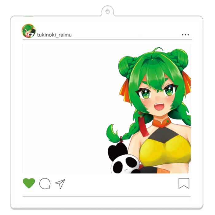 【再販】らいむとお出かけアクリルキーホルダー
