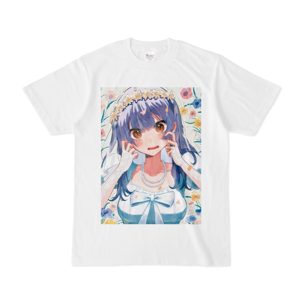ウェディング女の子Tシャツ