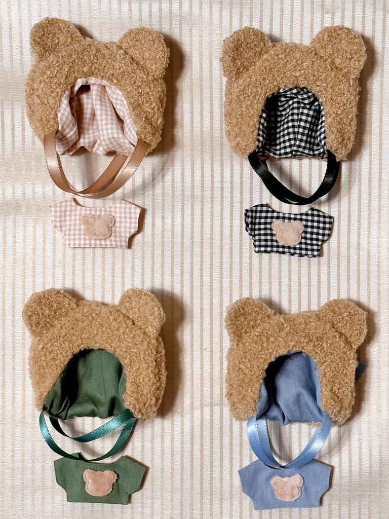 くまぼうし+シャツ2点セット