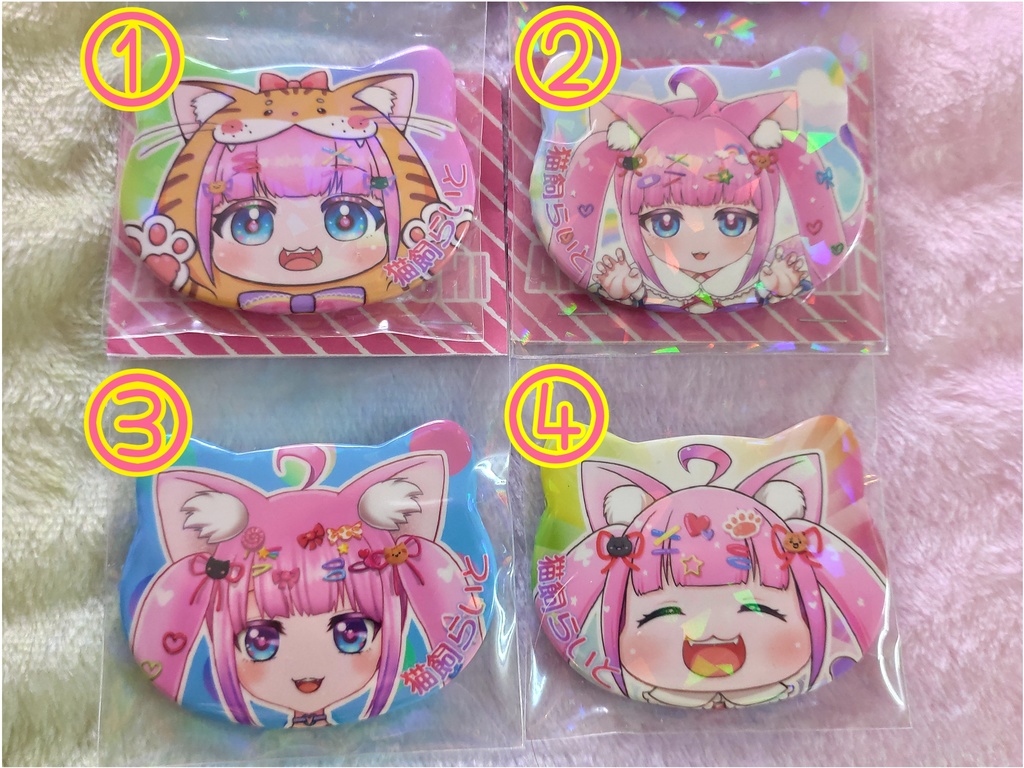 【新作】あんころもち缶バッジシリーズ