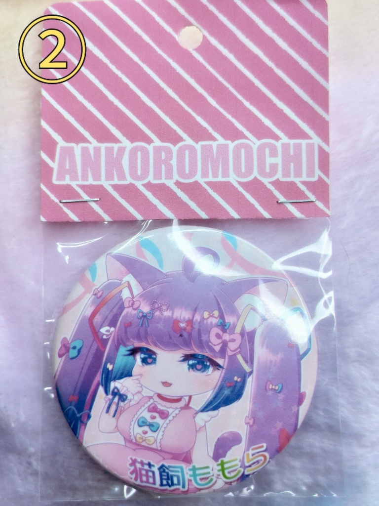夏コミC104【新キャラ】猫飼ももら57mm缶バッジシリーズ
