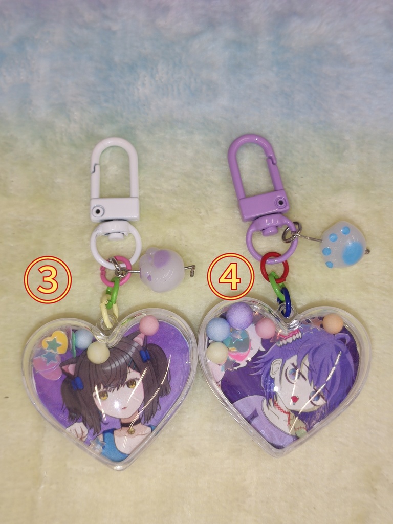 夏コミC104☆アクリルシャカシャカキーホルダー☆