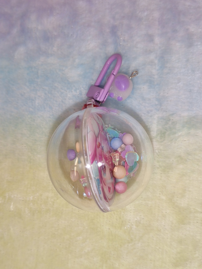 夏コミC104☆アクリルシャカシャカキーホルダー(丸型)☆