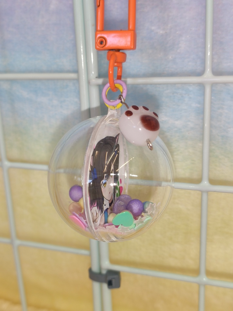 夏コミC104☆アクリルシャカシャカキーホルダー（丸型