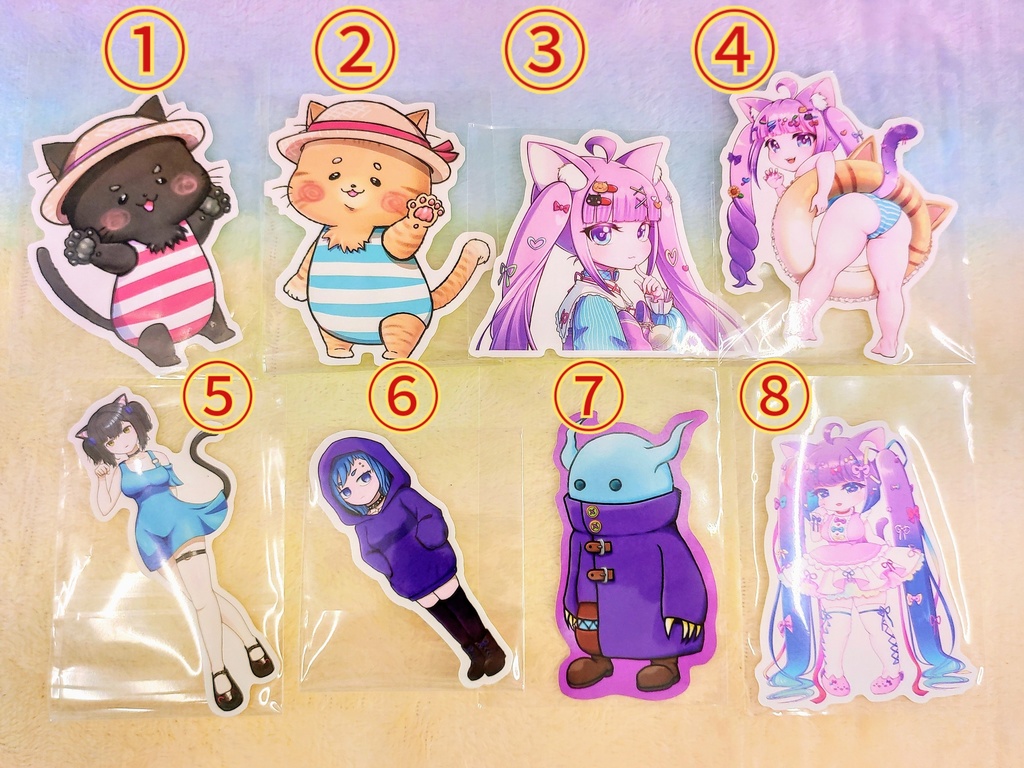 夏コミC104☆新作ステッカー各種☆