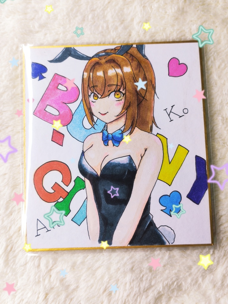 【新作】トヨ 原画 Bunny Girl 一点モノ