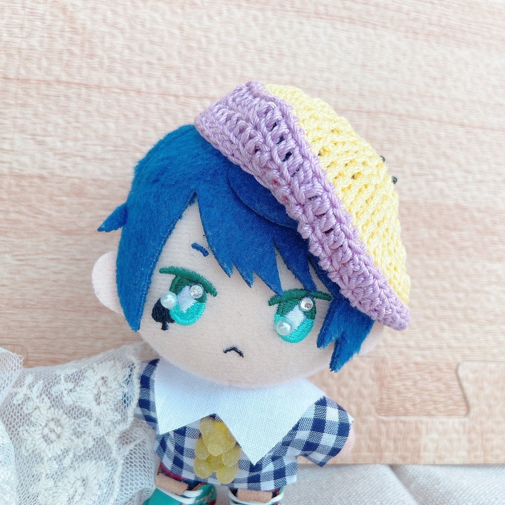 ぬい さつまいもサブレのベレー帽