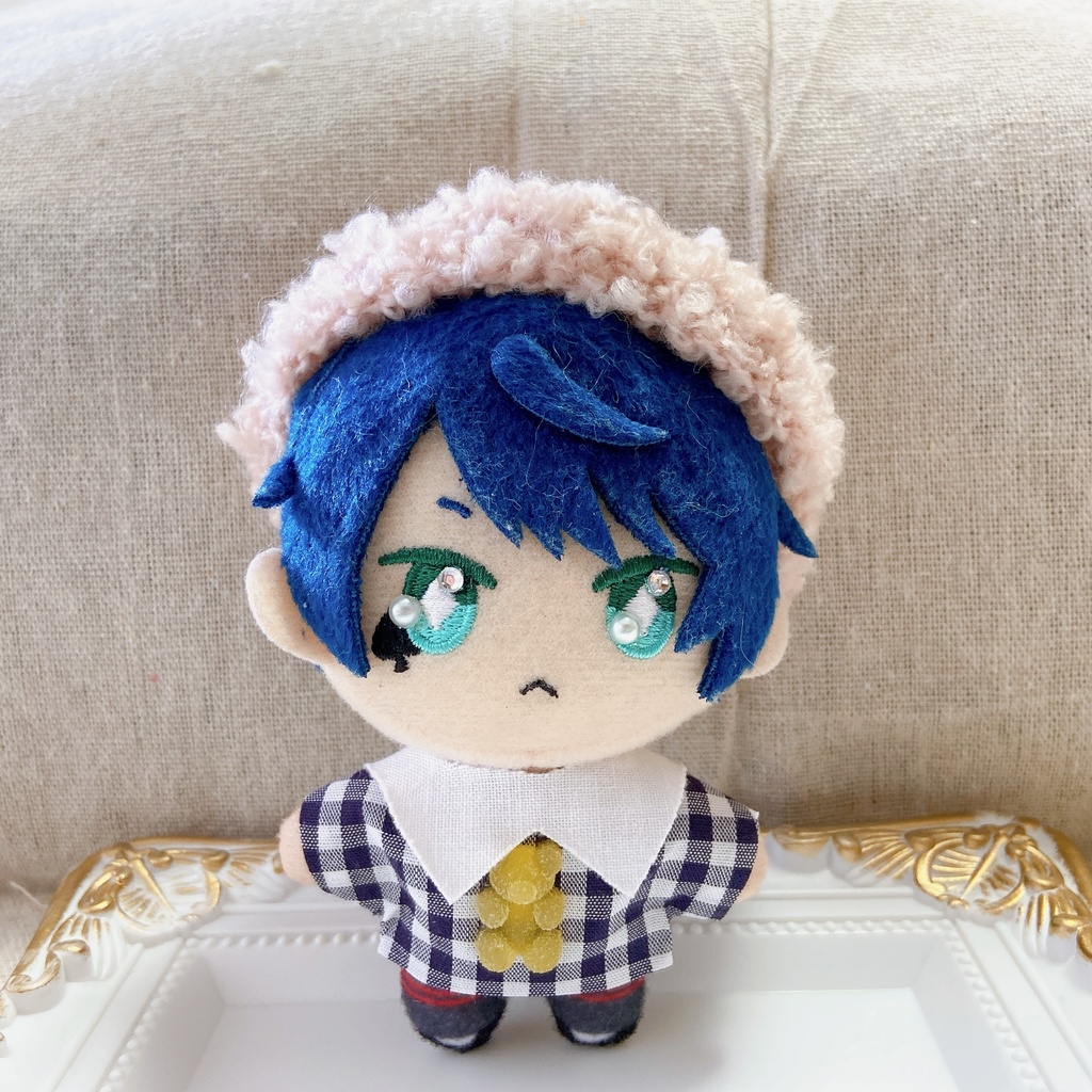 はるいろふわふわベレー帽