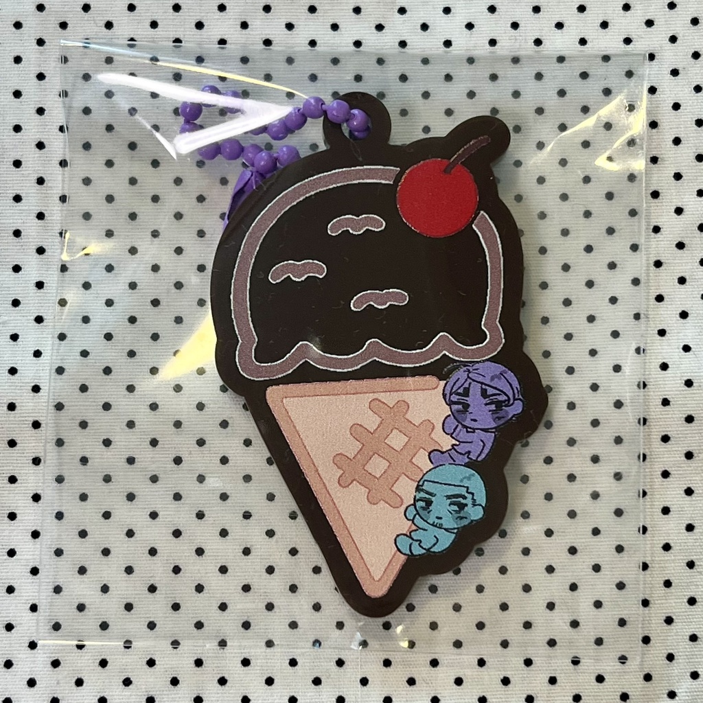 鯉月アイスクリーム　カラフル(チョコ)