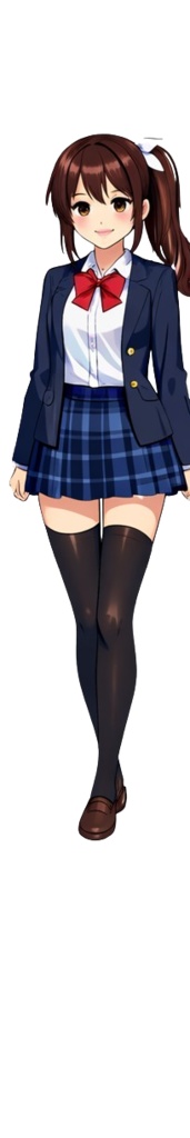 Schoolgirl PNGtuber Model