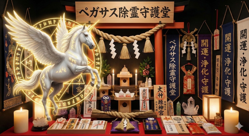 天馬（ペガサス）除霊守護：現状打破の翼